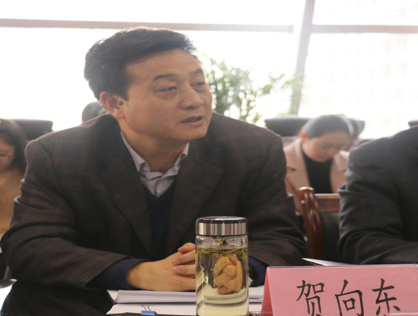 贺向东到陕西沙巴(中国)体育有限公司官网集团宣讲党的十九大心灵 贺向东到陕西沙巴(中国)体育有限公司官网集团宣讲党的十九大心灵
