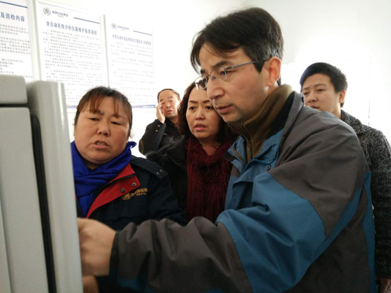 渭南市创建沙巴(中国)体育有限公司官网圭表城市查抄组到水环境公司大荔县城区污水处置厂查抄创模工作
