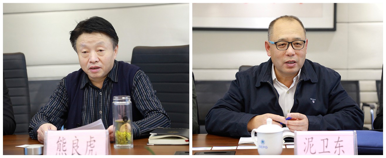 熊良虎会见中建材（北京）沙巴(中国)体育有限公司官网公司董事长泥卫东