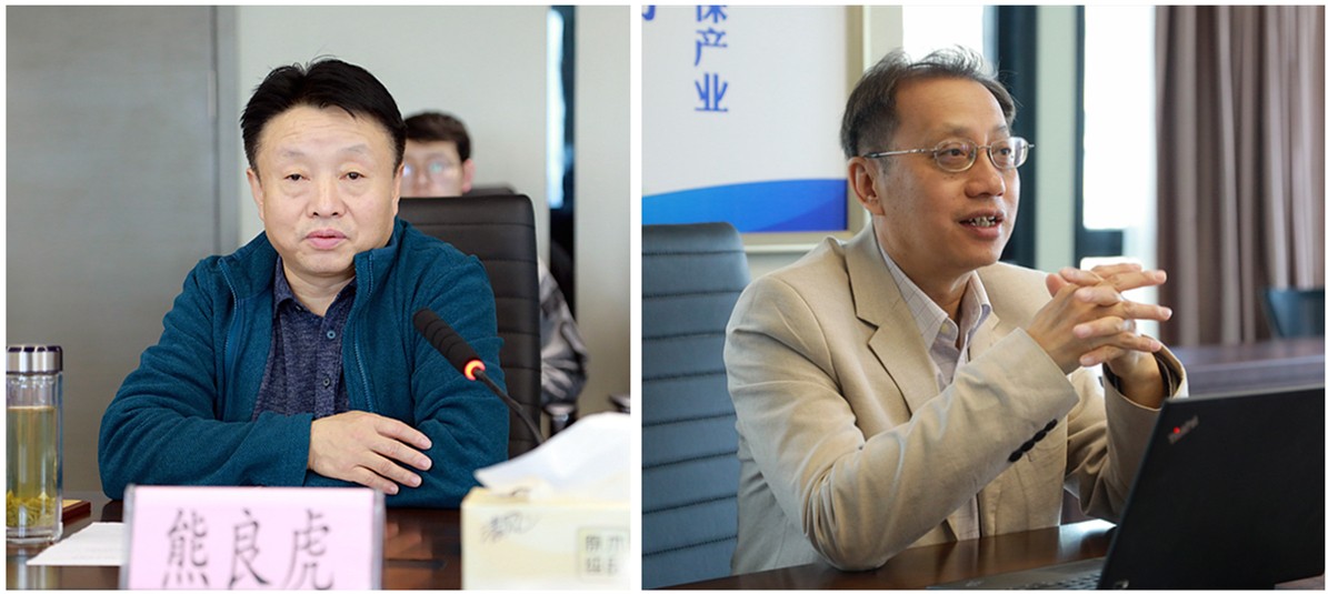 熊良虎会见加拿大工程院院士、圣清沙巴(中国)体育有限公司官网股份公司肖惠宁院士工作站掌管人肖惠宁
