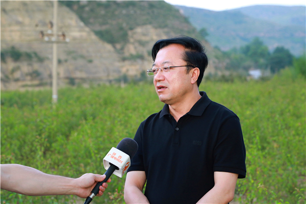 中省媒体采访团到陕西沙巴(中国)体育有限公司官网集团陕北片区沉点项目集中采访