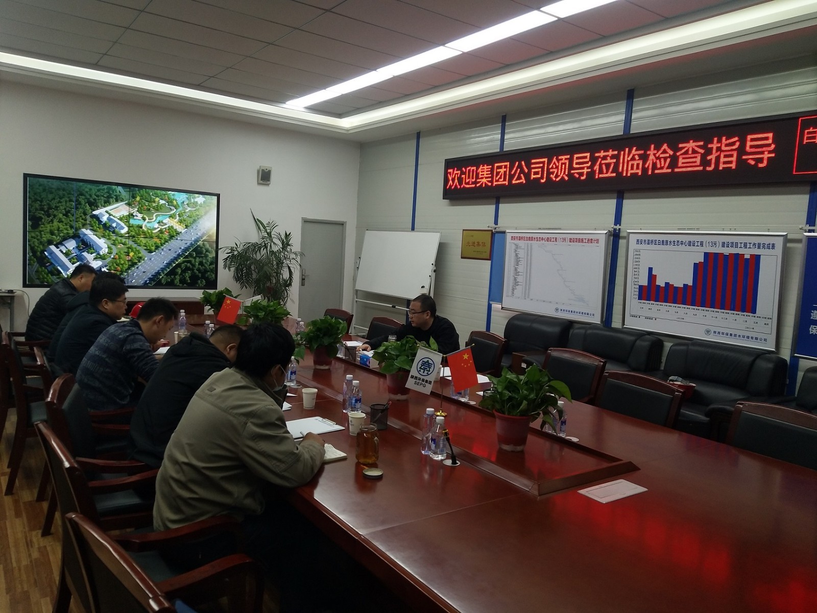 陕西沙巴(中国)体育有限公司官网集团查抄水环境公司安全出产工作 陕西沙巴(中国)体育有限公司官网集团查抄水环境公司安全出产工作