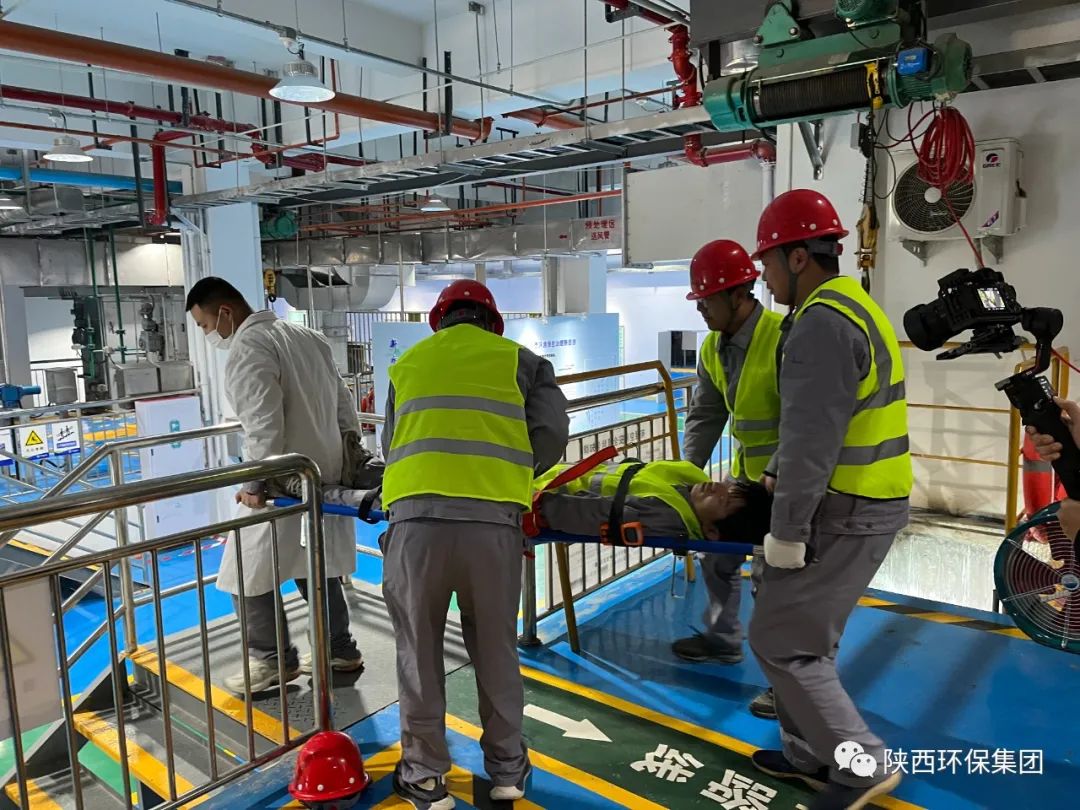 有限空间·无限安全|陕西沙巴(中国)体育有限公司官网集团进行2023年有限空间应急演练 有限空间·无限安全|陕西沙巴(中国)体育有限公司官网集团进行2023年有限空间应急演练
